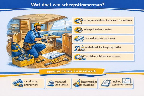 Wat doet een scheepstimmerman
